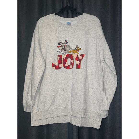 Ugly Christmas Sweater Xmas Sweatshirt Crewneck Size XXL Disney - Picture 1 of 3